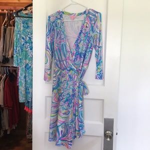 Lilly Pulitzer wrap Dress